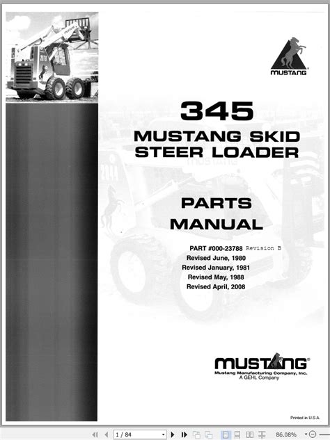 mustang skid steer 1200 wisconsin manual|mustang skid steer manual.